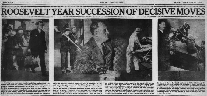 Roosevelt Year Succession of Decisive Moves