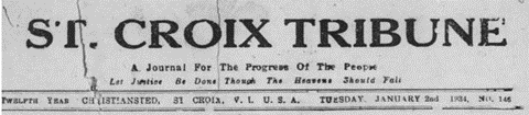 St. Croix Tribune Title